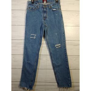 Vintage Womens Jordache Distressed jeans size 28 Medium wash